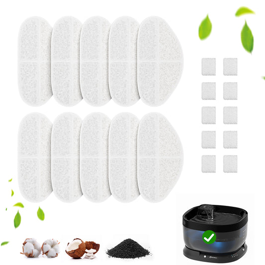 10-Pack Replacement Filters for our Wireless Dog Fountain